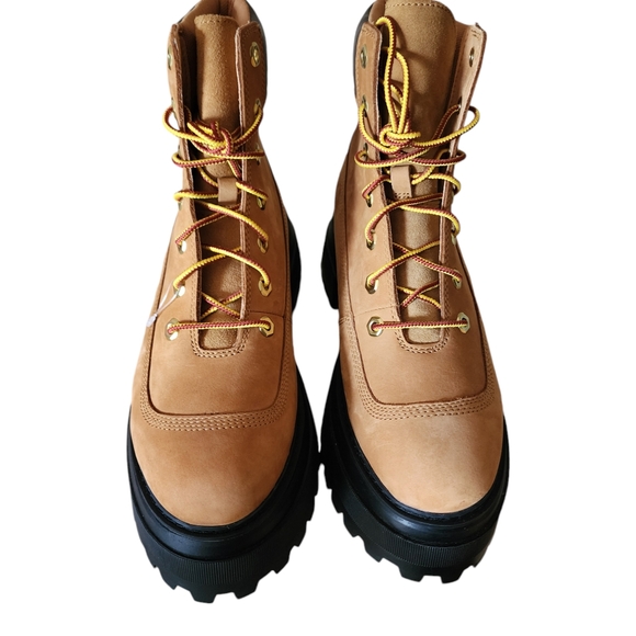 Timberland Sky NWOT Women's Lug Lace-Up Boots ReBOTL Fabric Size 10 - Picture 4 of 9